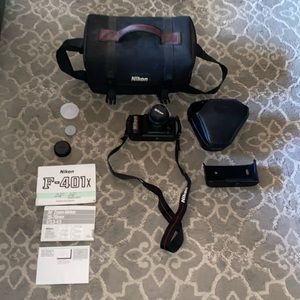 Nikon F-401X Vintage film camera